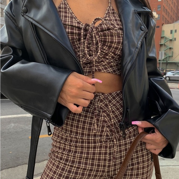 Princess Polly Lioness Leather Jacket NWT - Picture 5 of 5